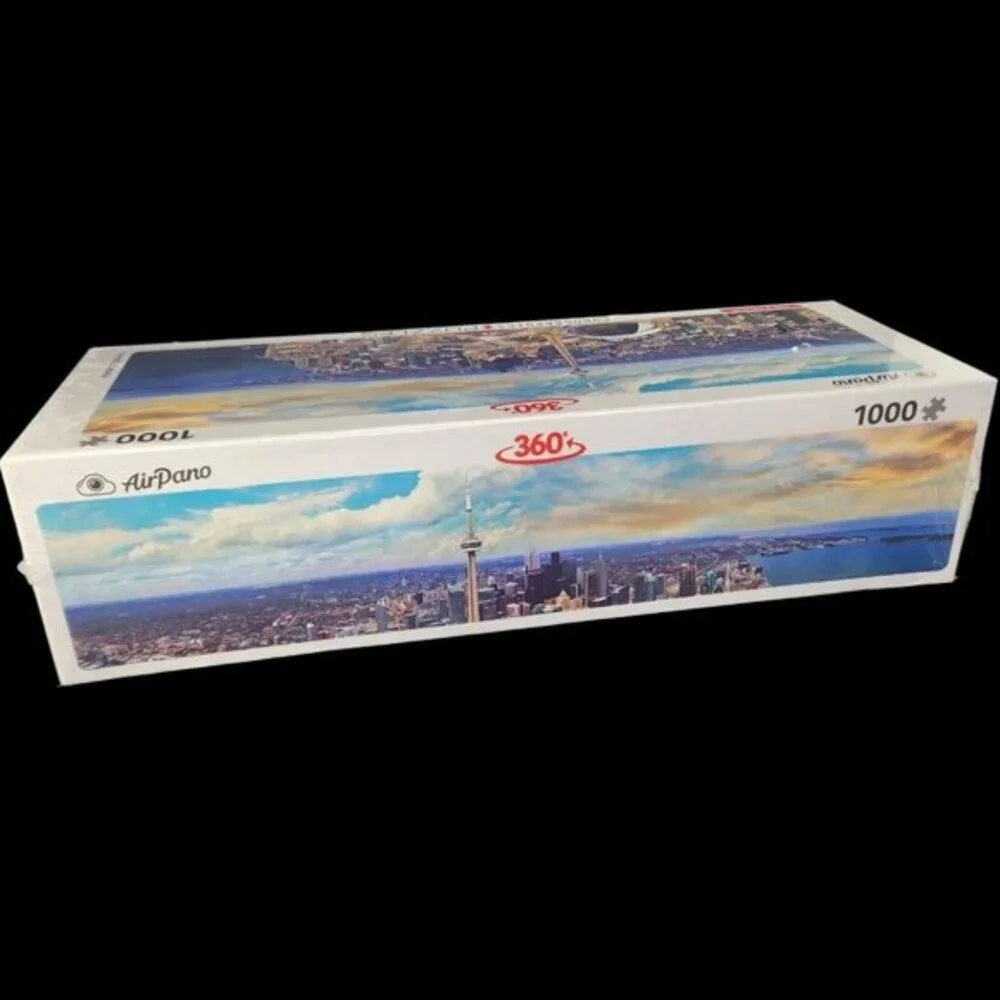 Eurographics Puzzle Toronto Canada Cityscape 1000 Pieces Made USA Lg 39 x 13 New
